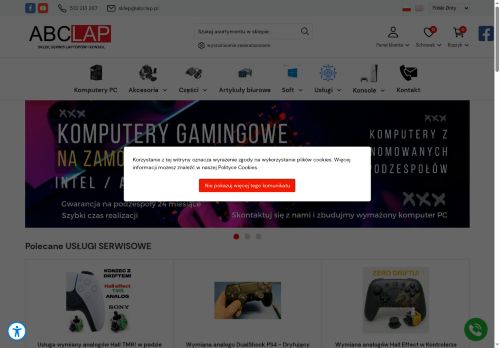 Laptopy poleasingowe Kraków, sklep komputerowy ABCLAP Laptopy poleasingowe Kraków, sklep komputerowy ABCLAP