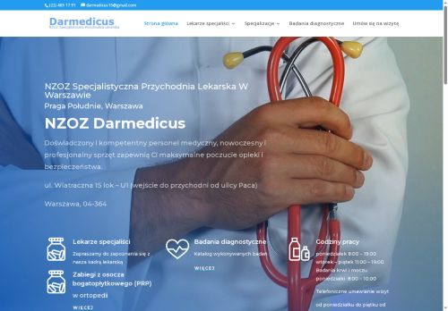 Urolog w przychodni darmedicus Warszawa praga południe Urolog w przychodni darmedicus Warszawa praga południe