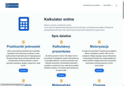 Kalkulator procentowy Kalkulator procentowy