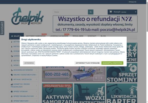 Sklep medyczny Comiesiecznik.pl Sklep medyczny Comiesiecznik.pl