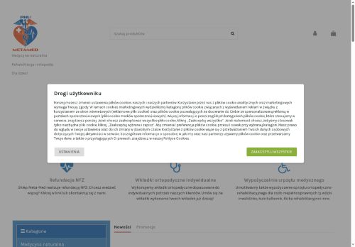 Sklep ortopedyczny z ortezami i wózkami inwalidzkimi Sklep ortopedyczny z ortezami i wózkami inwalidzkimi