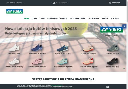 Profesjonalne rakiety do tenisa marki Yonex Profesjonalne rakiety do tenisa marki Yonex