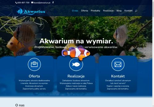 Zakładanie akwariów, akwarium na wymiar