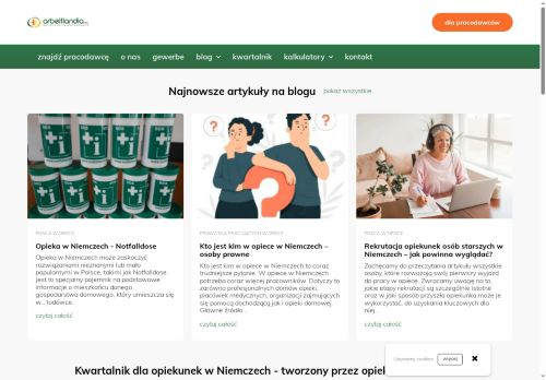 Wszystko o pracy w opiece w Niemczech