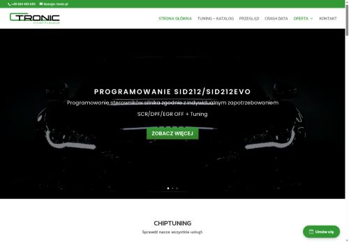 Czyszczenie i Regeneracja Filtrów DPF Wrocław w C Tronic