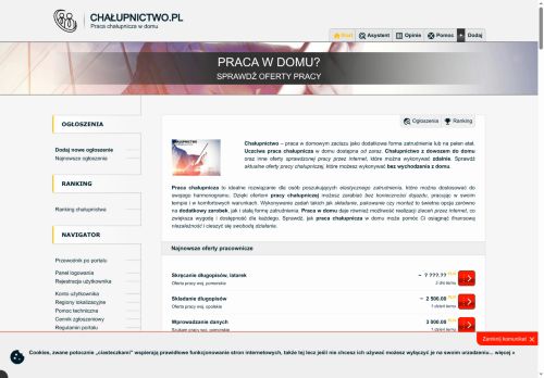 Chałupnictwo w Polsce obecnie