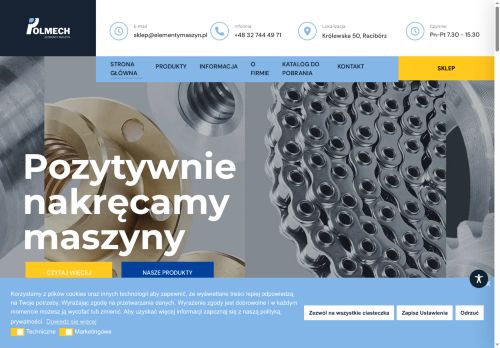Części maszyn od Polmech