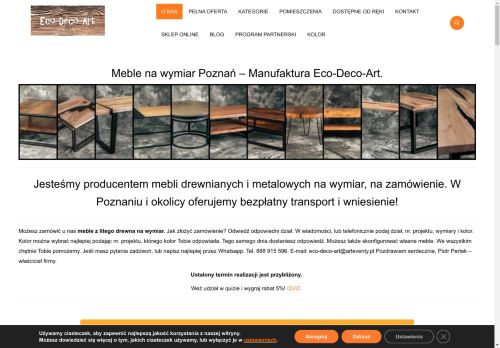 Nowoczene meble na wymiar.
