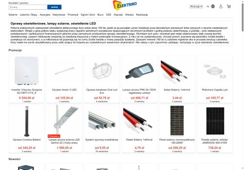 Słupy oświetleniowe i fundamenty