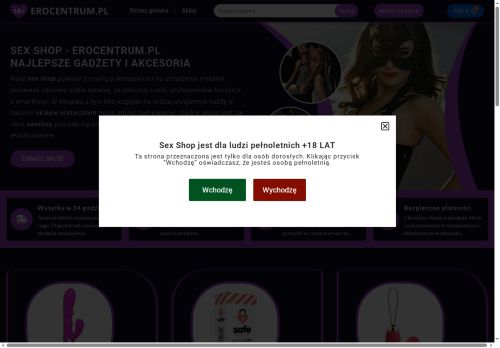 Erocentrum sex shop online