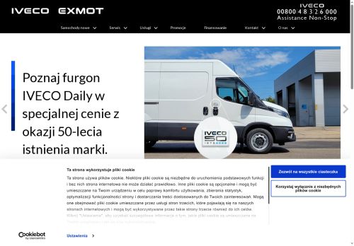 Exmot Iveco samochody dostawcze używane Bydgoszcz
