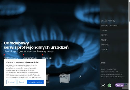 Naprawa kuchni gazowych