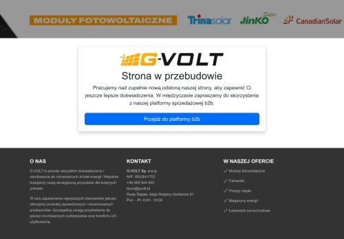 Panele fotowoltaiczne GVOLT
