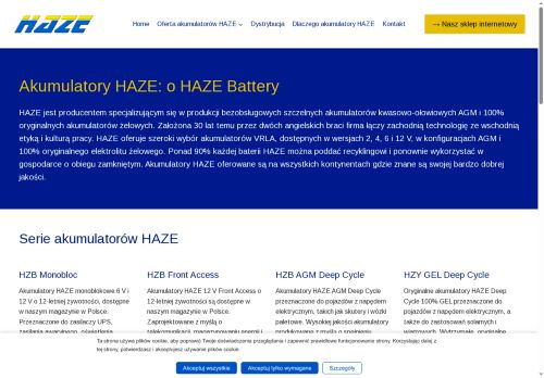 Akumulatory Haze