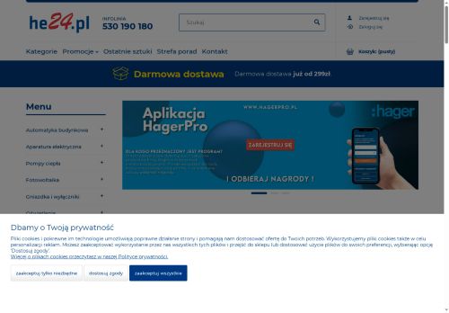 Hurtownia elektryczna He24