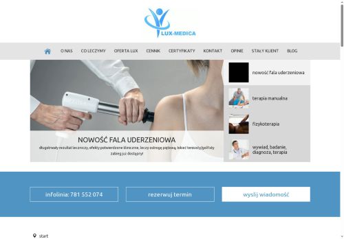 Gabinet fizjoterapii Poznań Lux Medica