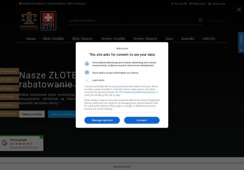Mennica Rosenberg sprzedaż i skup złota oraz srebra