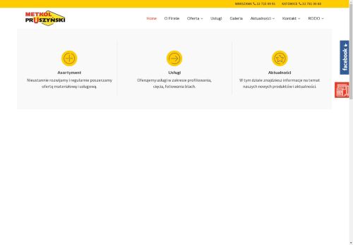 Metkol.pl - pokrycia dachowe, blachy