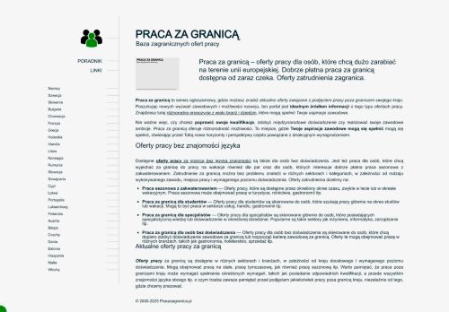 Praca dla par za granicą, jakie kraje są najlepsze