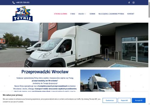 Przeprowadzki Wrocław Tetris