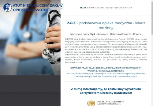 ATUT Niepubliczny Zakład Opieki Zdrowotnej Katowice