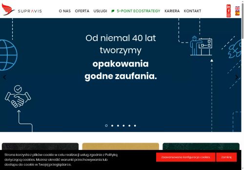 Producent opakowań foliowych Supravis