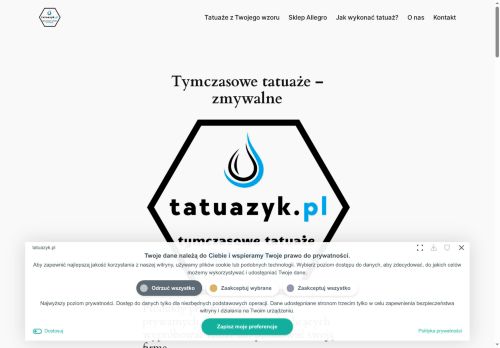 Tymczasowe tatuaże dla dorosłych