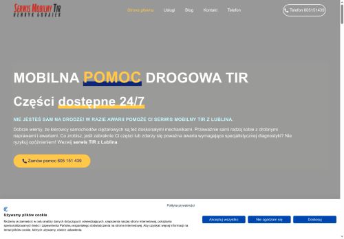 Naprawa aut ciężarowych TIR w Lublinie