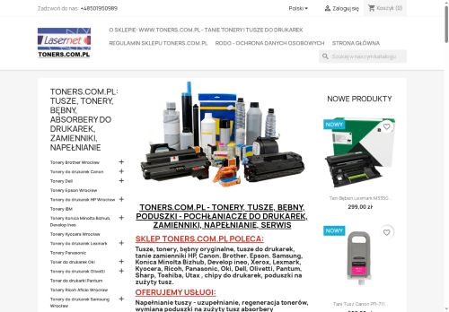 Tonery do drukarki Toners