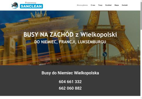 Sanclean. Bus do Niemiec Wielkopolska!