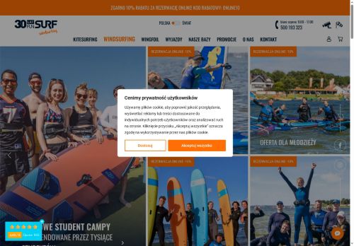 Profesjonalna nauka windsurfingu