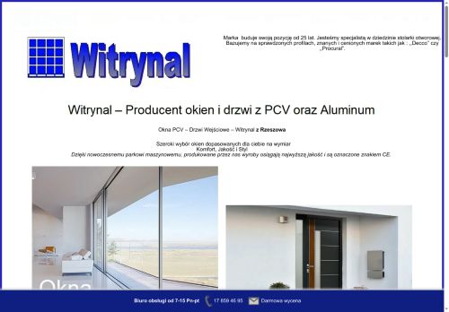 Okna i drzwi Witrynal Rzeszów