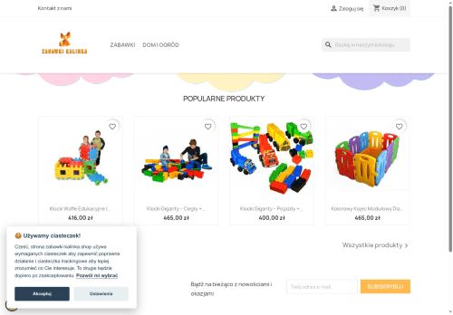 Zabawki Kalinka Sklep z zabawkami dla dzieci